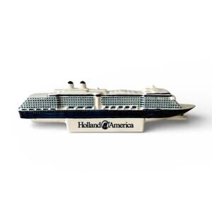 Holland America ms Westerdam Blue Delft Cruise Ship Model Royal Goedewaagen